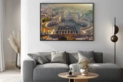 Plakat: Rzym, włochy.