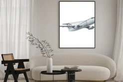 Plakat: Samolot odrzutowy