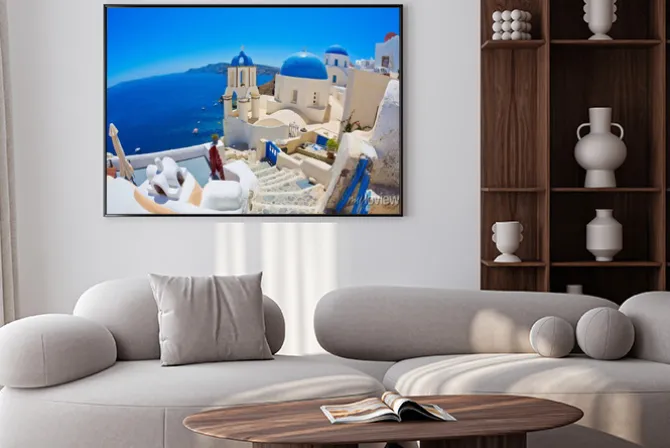 Plakat: Santorini, grecja