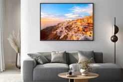 Plakat: Santorini oia