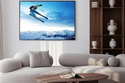 Plakat: Skoki narciarz