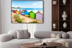 Plakat: Skrzynki kąpielowe w brighton beach, australia