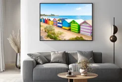 Plakat: Skrzynki kąpielowe w brighton beach, australia