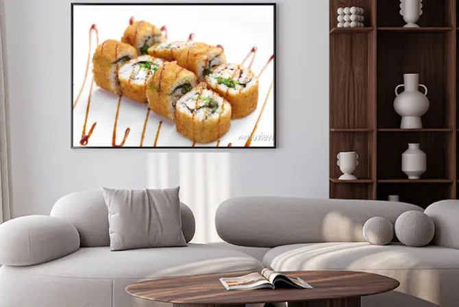 Plakat: Smaczne sushi