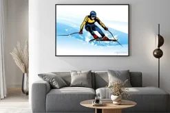 Plakat: Sporty zimowe