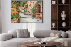 Plakat: Stare miasto toskania włochy