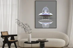 Plakat: Statek kosmiczny