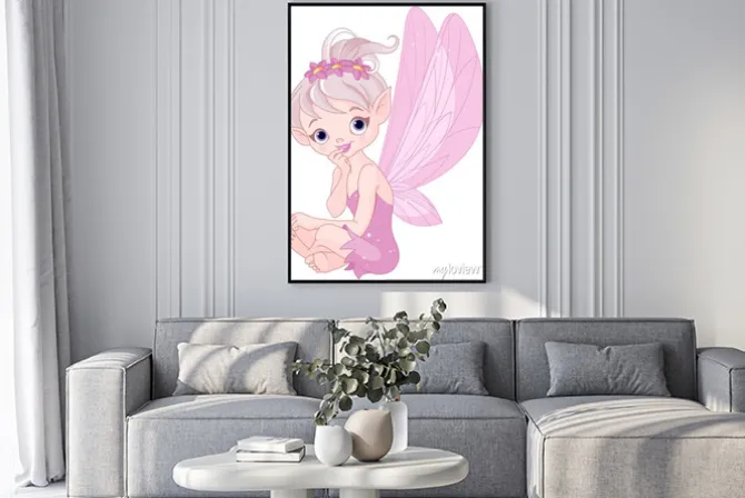 Plakat: Słuchanie bajki