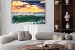 Plakat: Sunrise wave