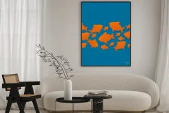 Plakat: Sylwetki poissons