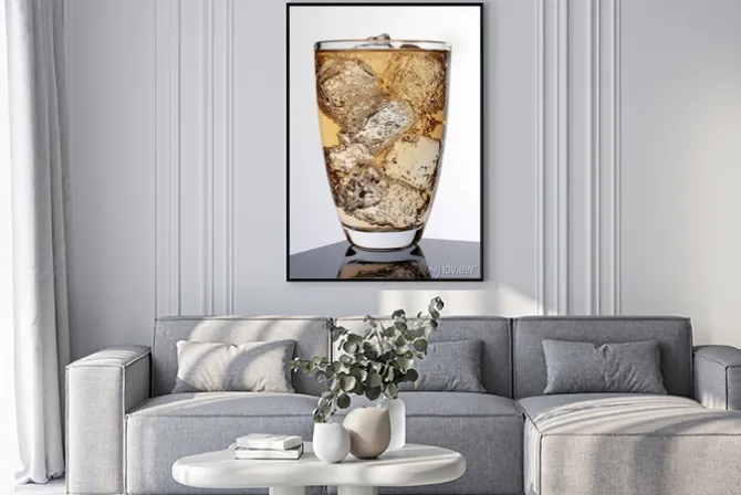 Plakat: Szkło imbiru ale