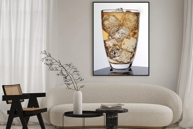 Plakat: Szkło imbiru ale