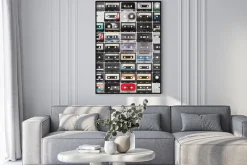 Plakat: Taśmy magnetofonowe