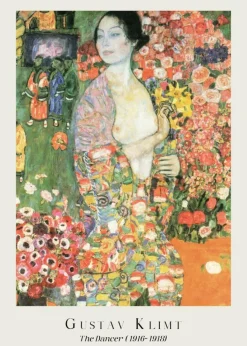 Plakat: Tancerka reprodukcja gustav klimt