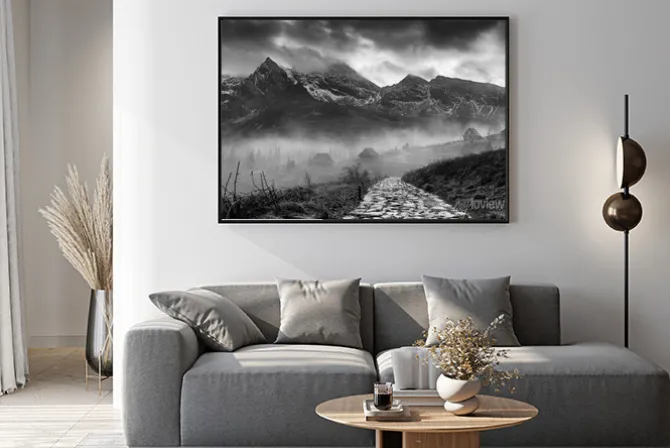 Plakat: Tatry hala gąsienicowa