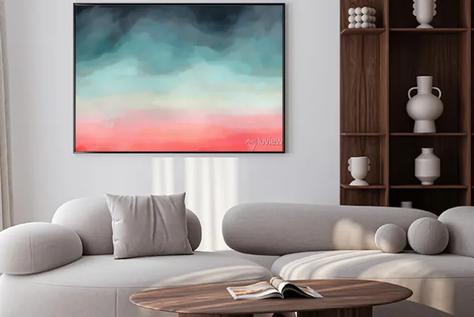 Plakat: Tekstura abstrakcyjna akwarela