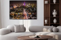 Plakat: Tokyo tower, tokio, japonia.