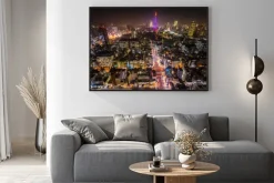 Plakat: Tokyo tower, tokio, japonia.