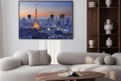 Plakat: Tokyo tower, tokyo, japan