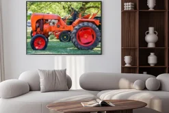 Plakat: Tracteur ancien