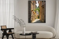 Plakat: Tradycyjne włoskie domy