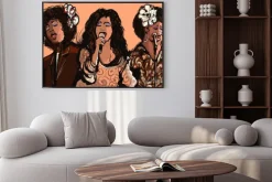 Plakat: Trzy kobiety piosenkarze jazzowi