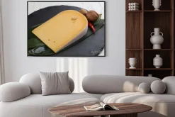 Plakat: Twardy ser żółty