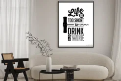 Plakat: Typograficzne tło