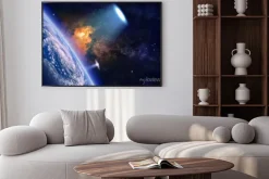 Plakat: Ufo explores planet earth