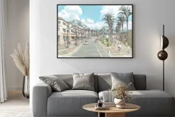 Plakat: Ulica miejska-1