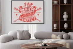 Plakat: Urodził się być prawdziwe