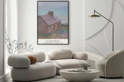 Plakat: Urząd celny w varengeville reprodukcja claude monet