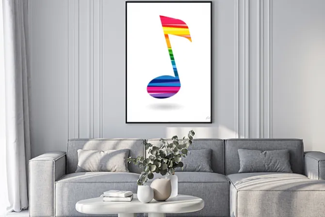 Plakat: Uwaga de musique