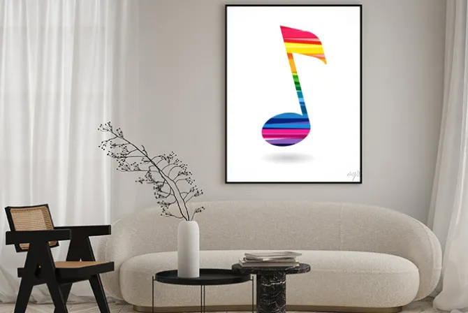 Plakat: Uwaga de musique