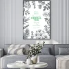 Plakat: Vector hand drawn tea herb illustration.