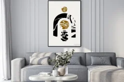 Plakat: Vector hand drawn minimalistic illustration. creative colorful