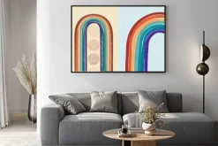 Plakat: Vector illustration. abstract poster set. contemporary backgrounds.