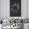Plakat: Vector illustration set of moon phases. different stages of moonlight