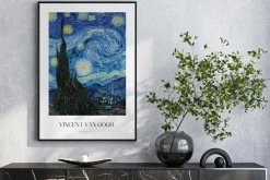 Plakat: Vincent van gogh gwiaździsta noc