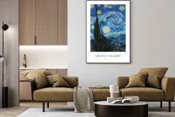Plakat: Vincent van gogh gwiaździsta noc