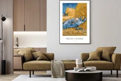 Plakat: Vincent van gogh siesta