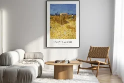 Plakat: Vincent van gogh zbiory kukurydzy w prowansji