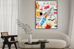 Plakat: Vintage comic book sounds.