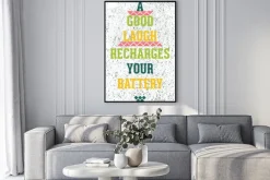 Plakat: Vintage grunge motywacyjny plakat z cytatem