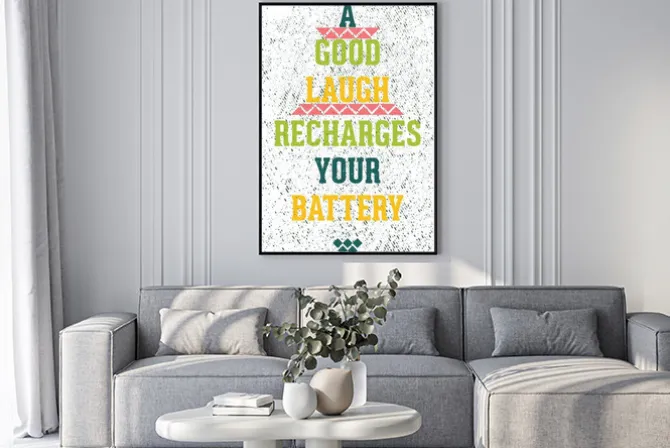 Plakat: Vintage grunge motywacyjny plakat z cytatem