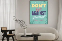 Plakat: Vintage ilustracja typografia wektor grunge efektów. może być