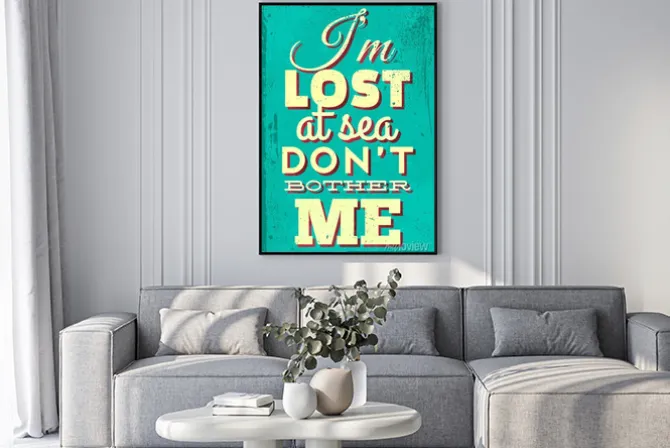 Plakat: Vintage ilustracja typografia wektor grunge efektów.