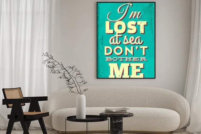 Plakat: Vintage ilustracja typografia wektor grunge efektów.