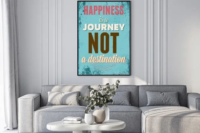 Plakat: Vintage ilustracja typografia wektor grunge efektów. może być