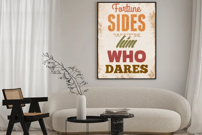 Plakat: Vintage ilustracja typografia wektor grunge efektów. może być